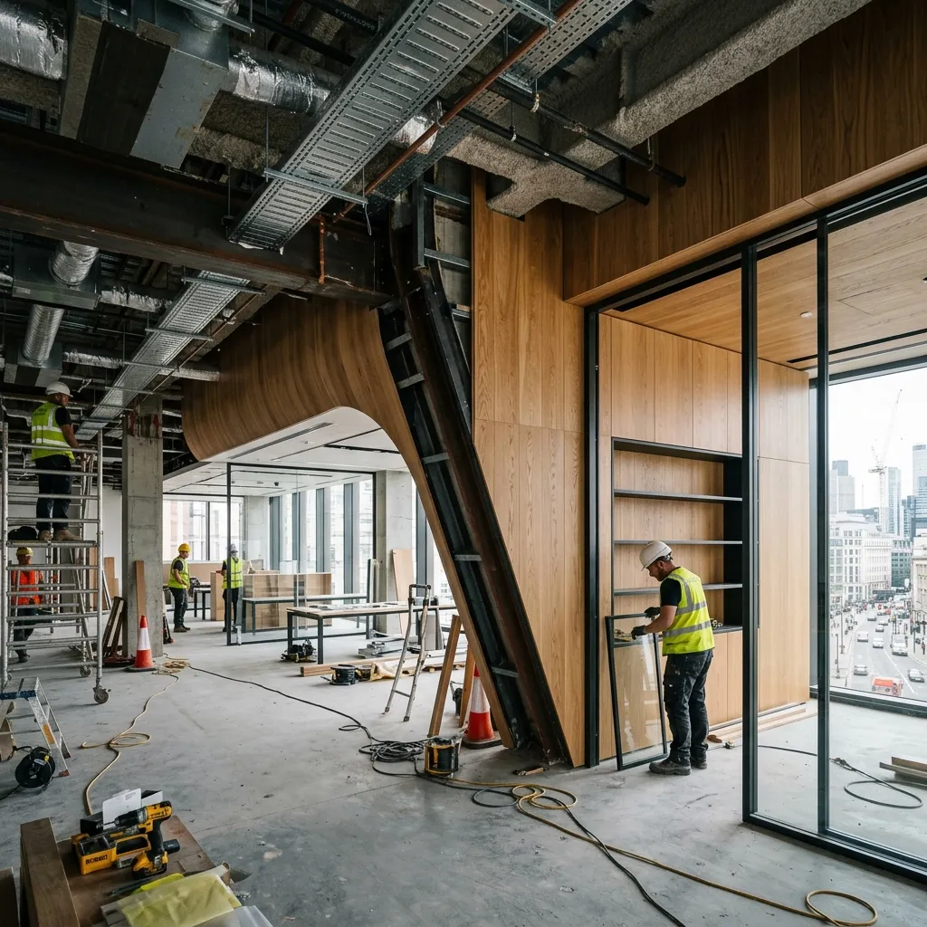 FIT-OUT & CIVIL CONTRACTING - Turnkey Contracting by Zarco Star Building Contracting L.L.C